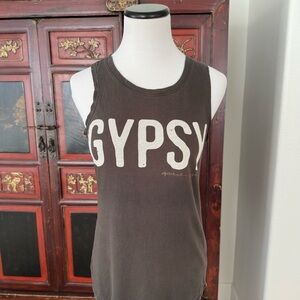 Spiritual Gangster Black 'Gypsy' Tank Top